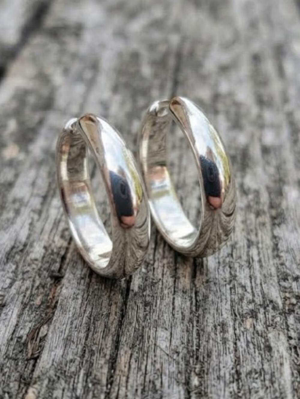 Sterling Silver Hoop Earrings